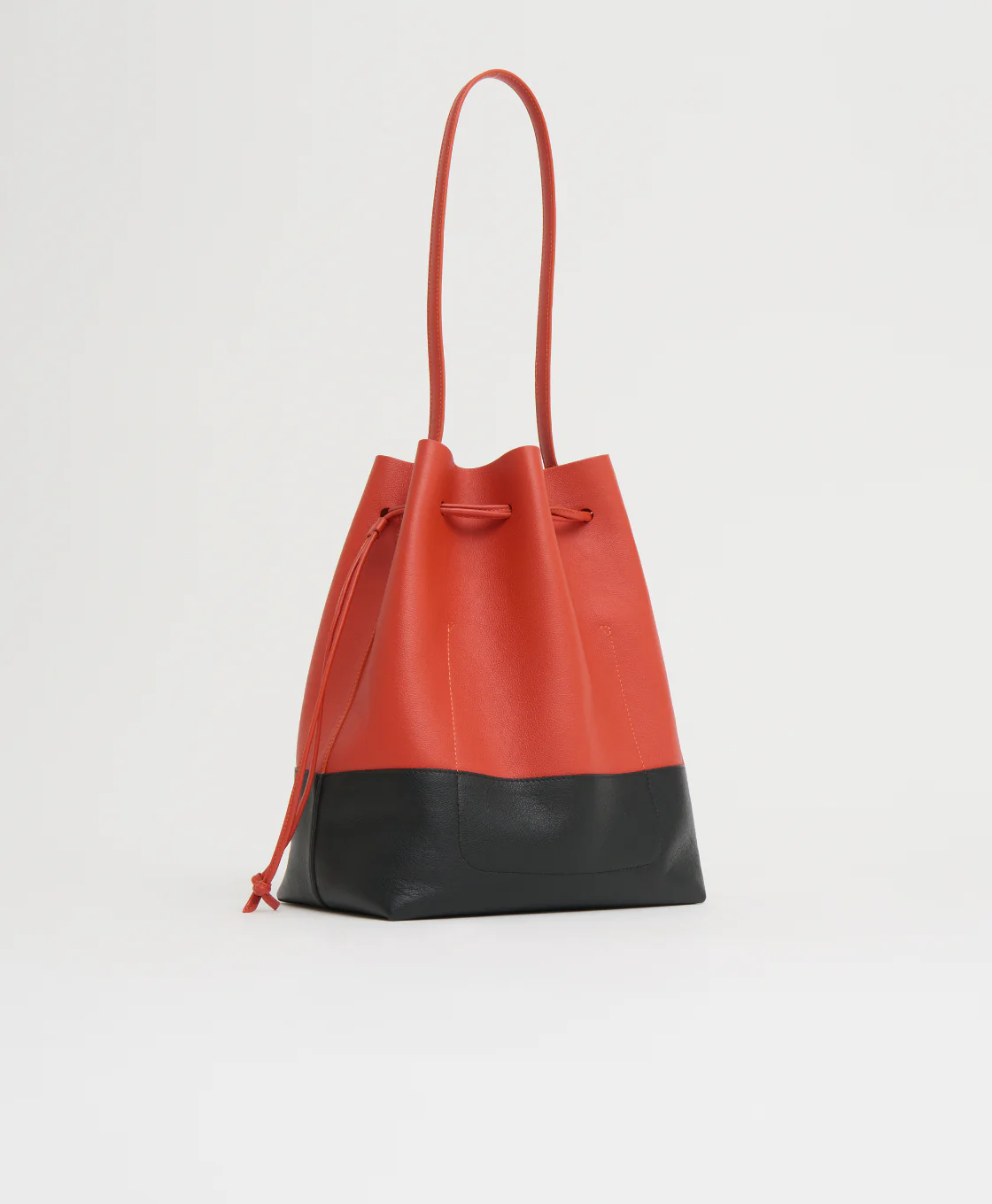 Drawstring Cabas - Pomodoro/Black - Image 2