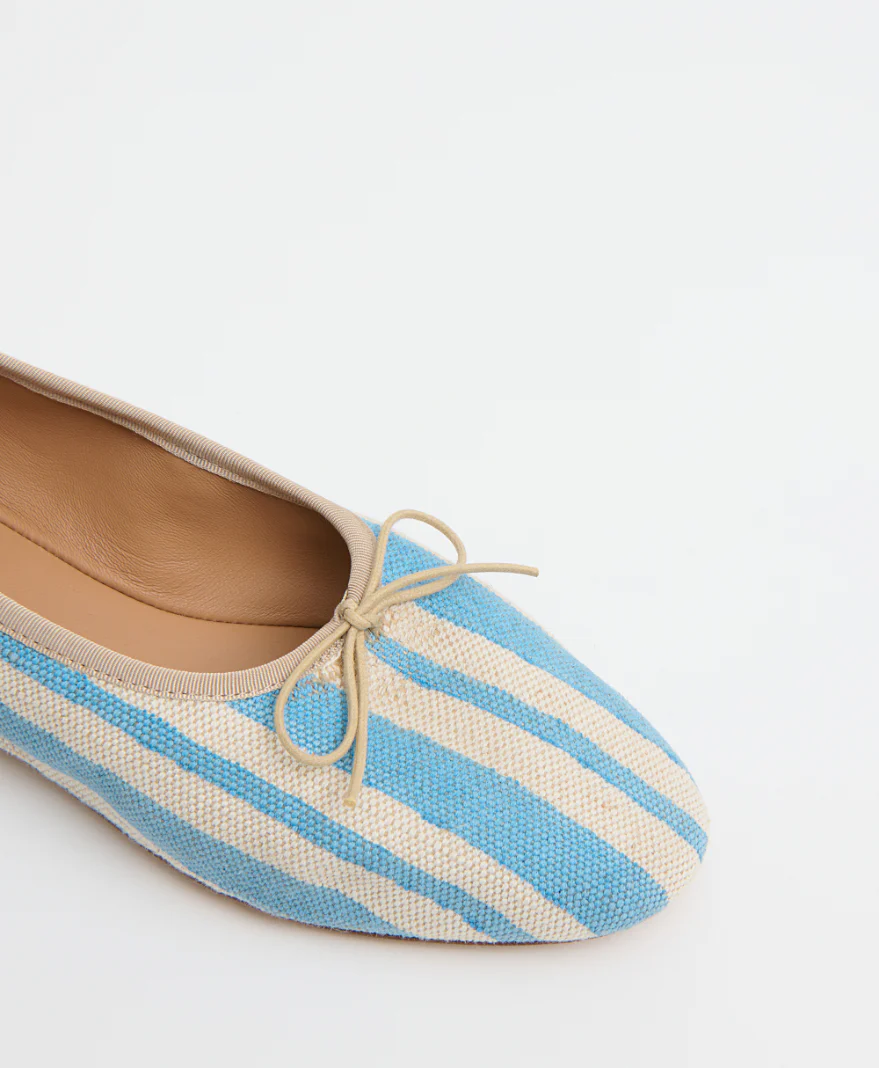 Limited Edition Pascucci Dream Ballerina - Baby Blue Stripe - Image 4