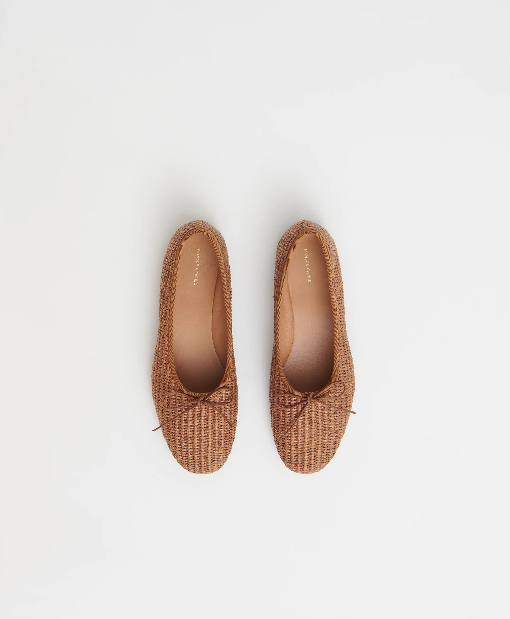 Raffia Dream Ballerina - Caramel - Image 2