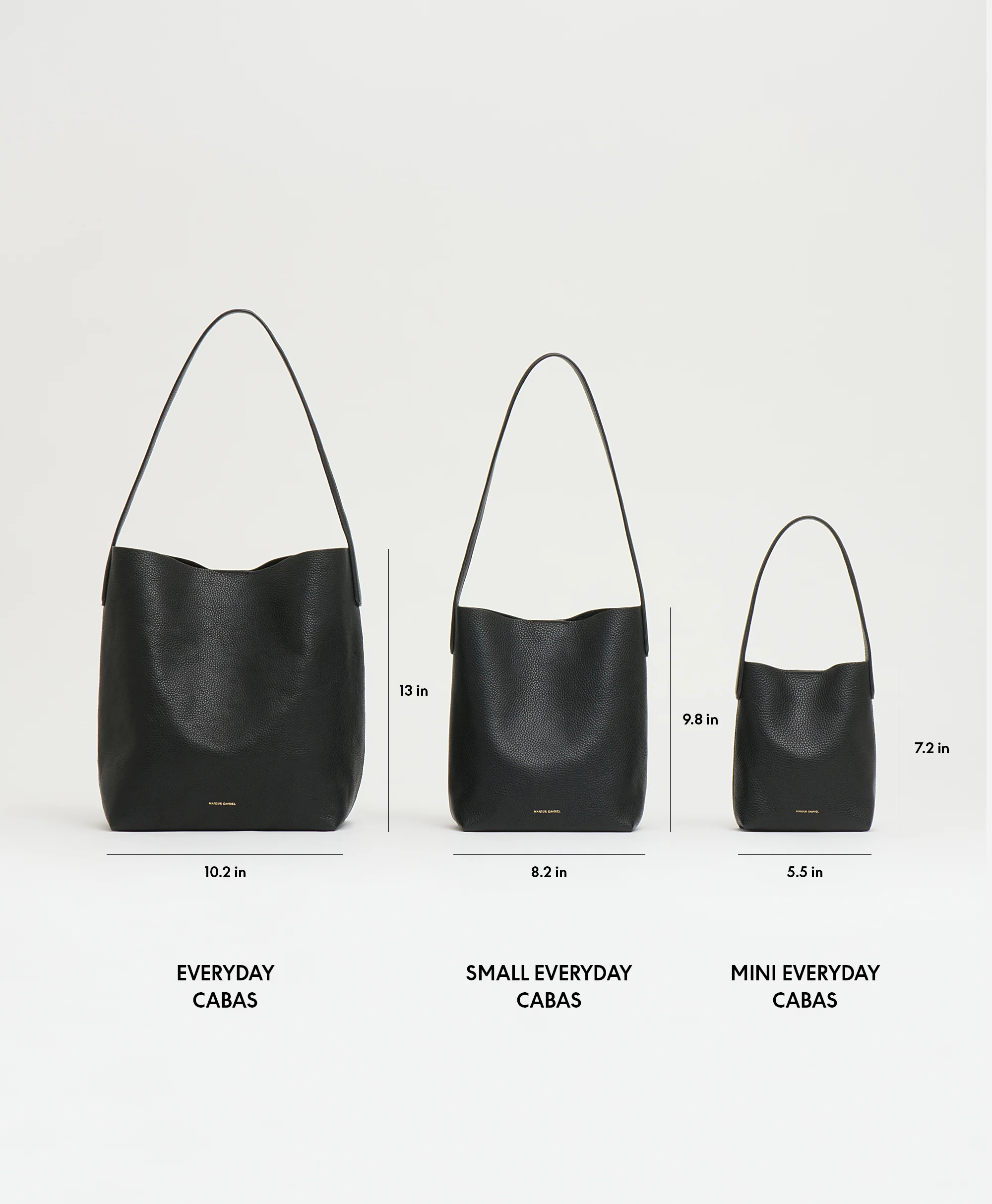 Small Everyday Cabas - Black - Image 6