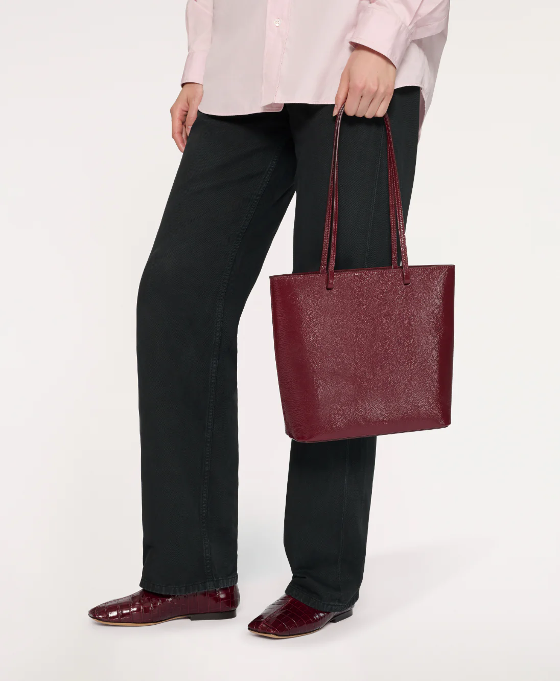 Filo Tote - Claret Naplak - Image 7