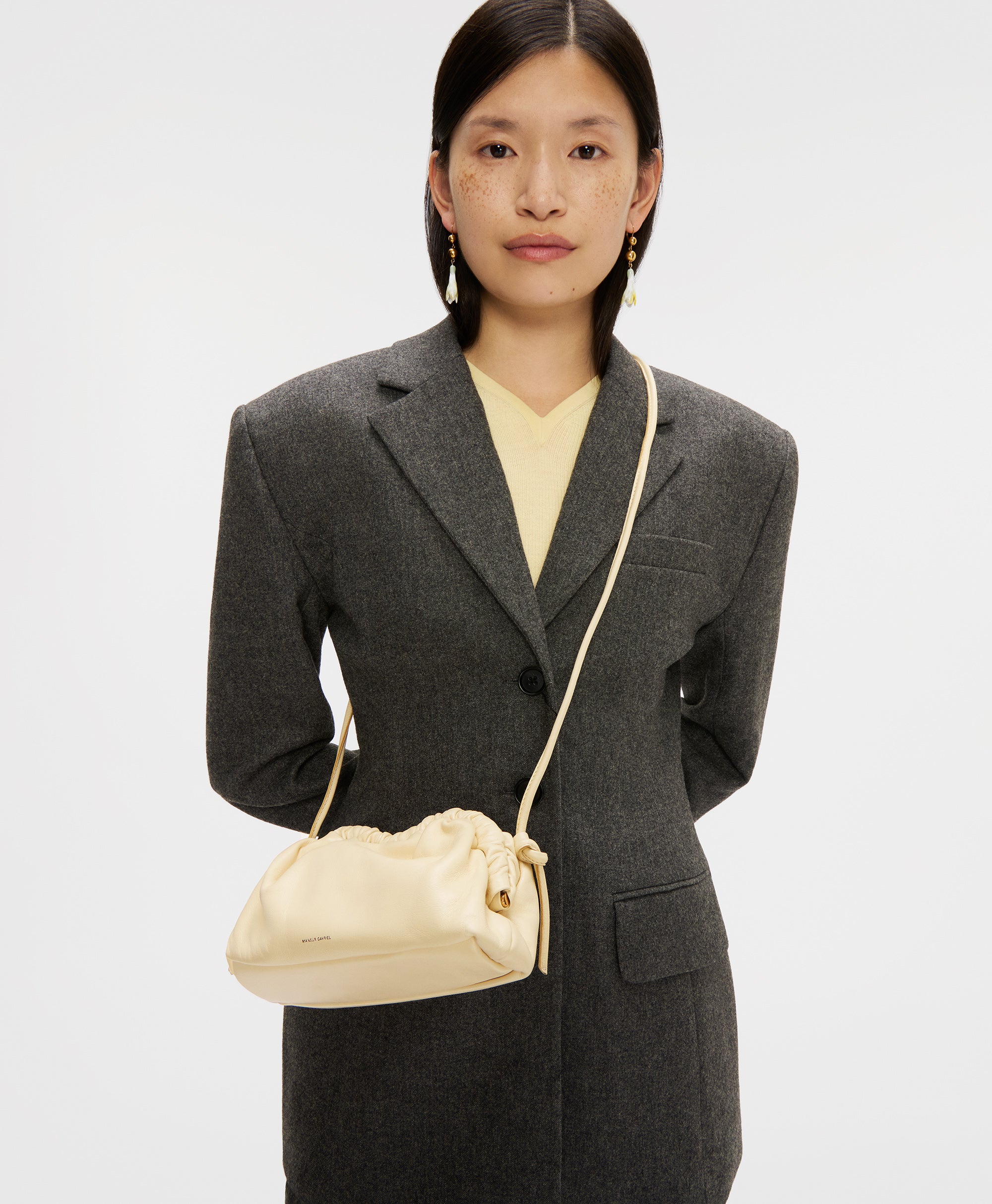 Mini Cloud Clutch - Gold - Image 5