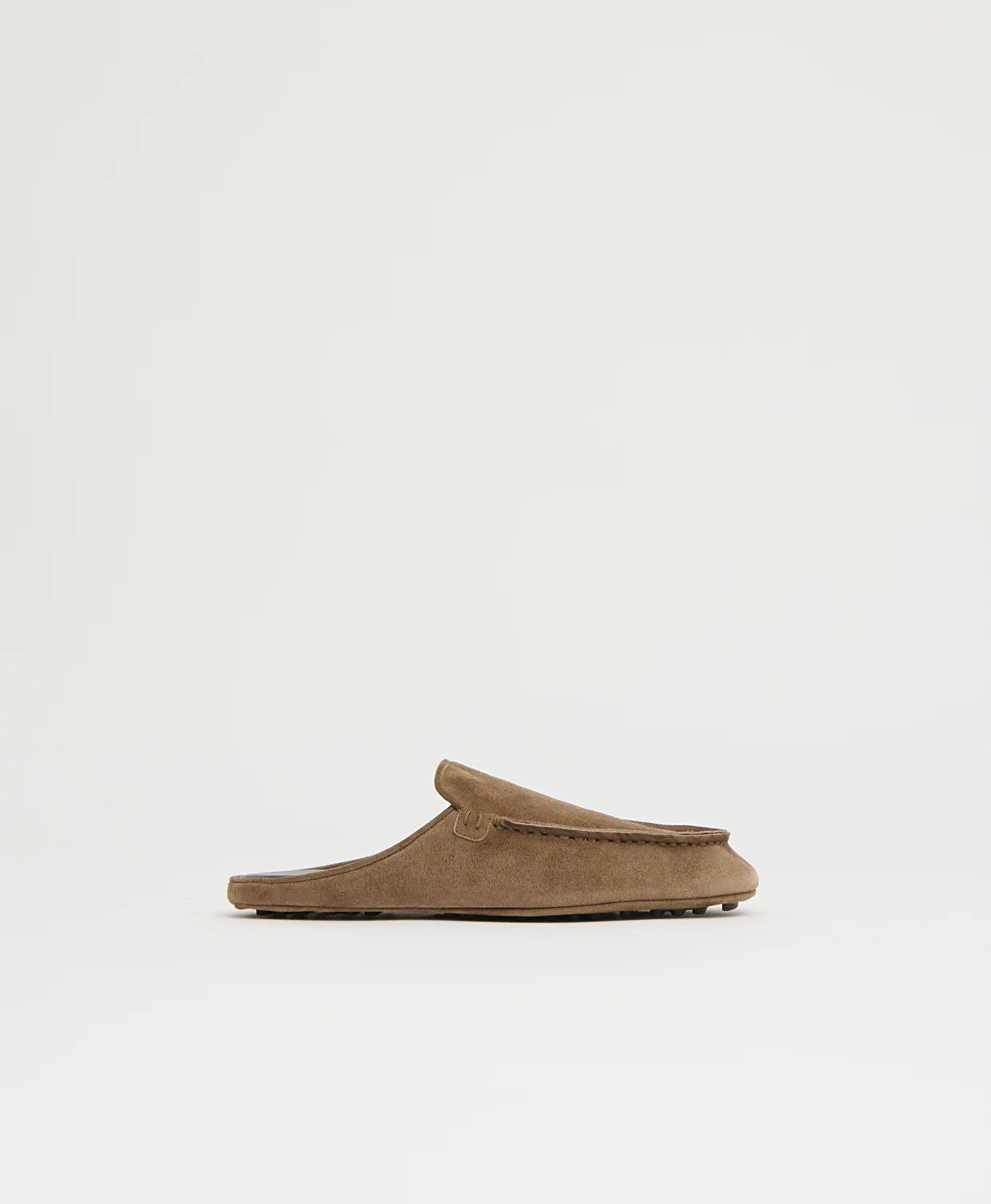Moccasin Mule - Anise Suede