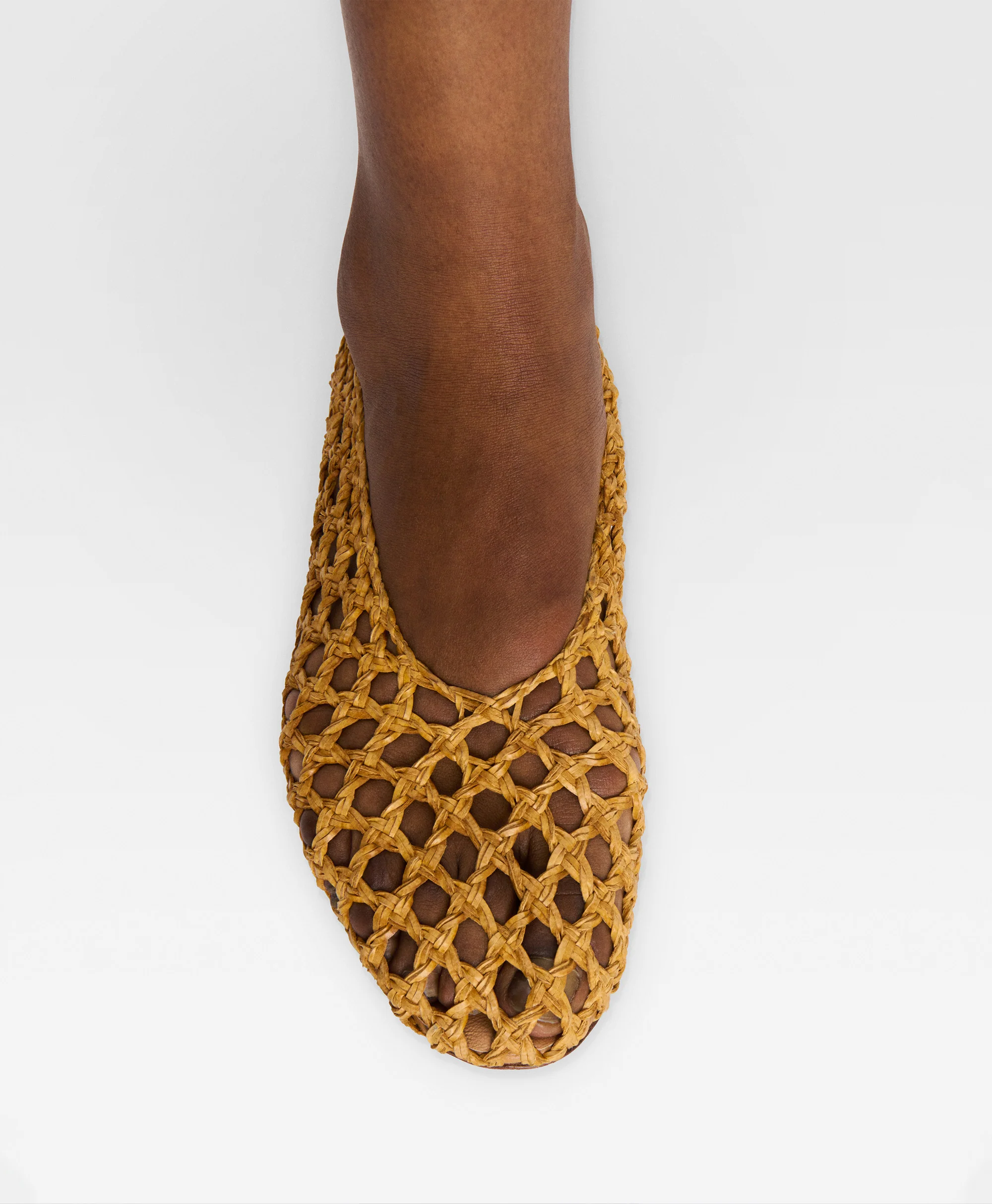 Woven Ballerina - White - Image 6