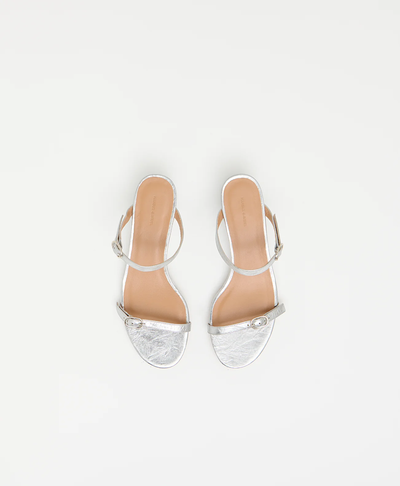 Zeppa Sandal - Crinkled Silver - Image 6