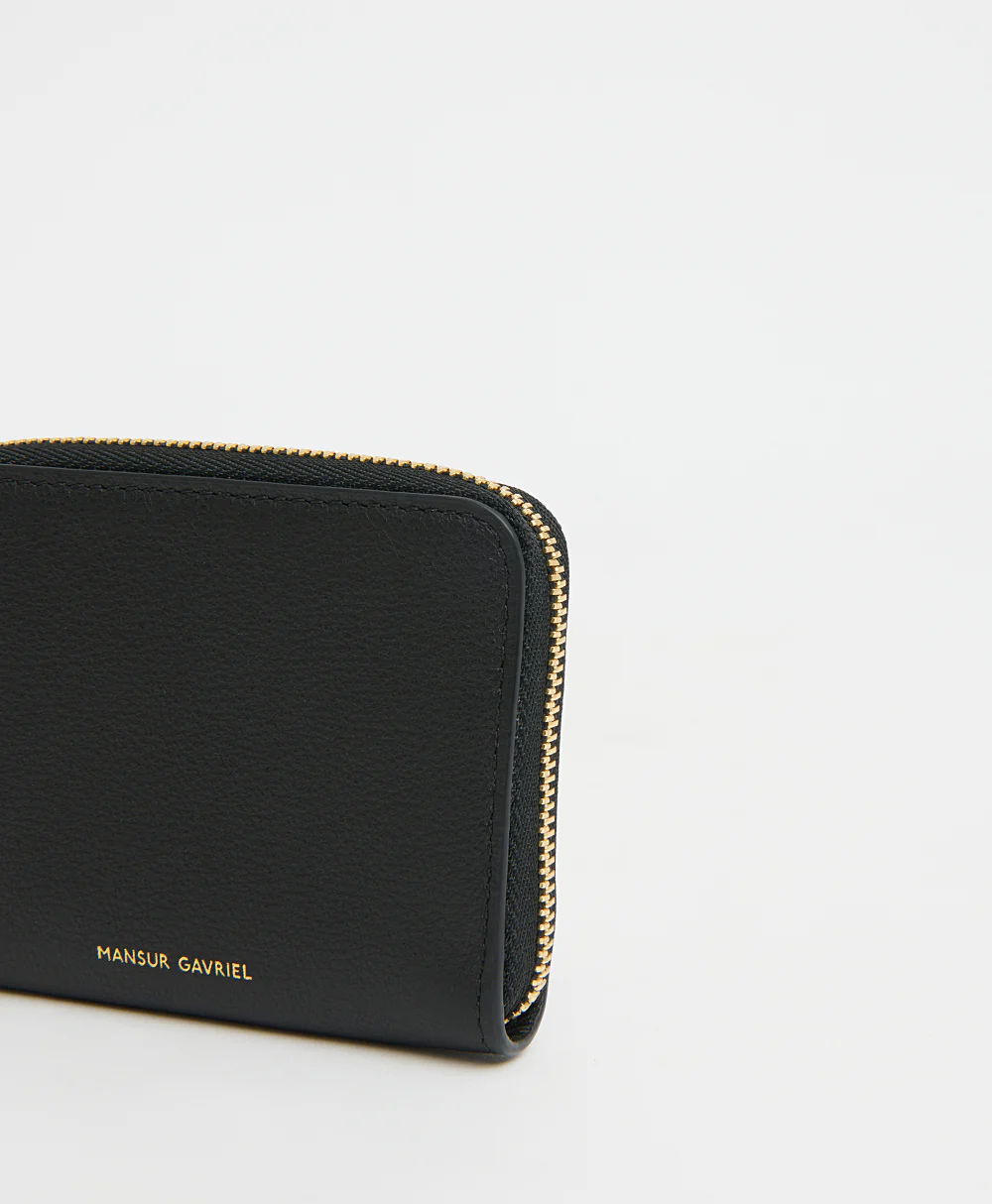 Zip Around Card Case - Black - Image 4